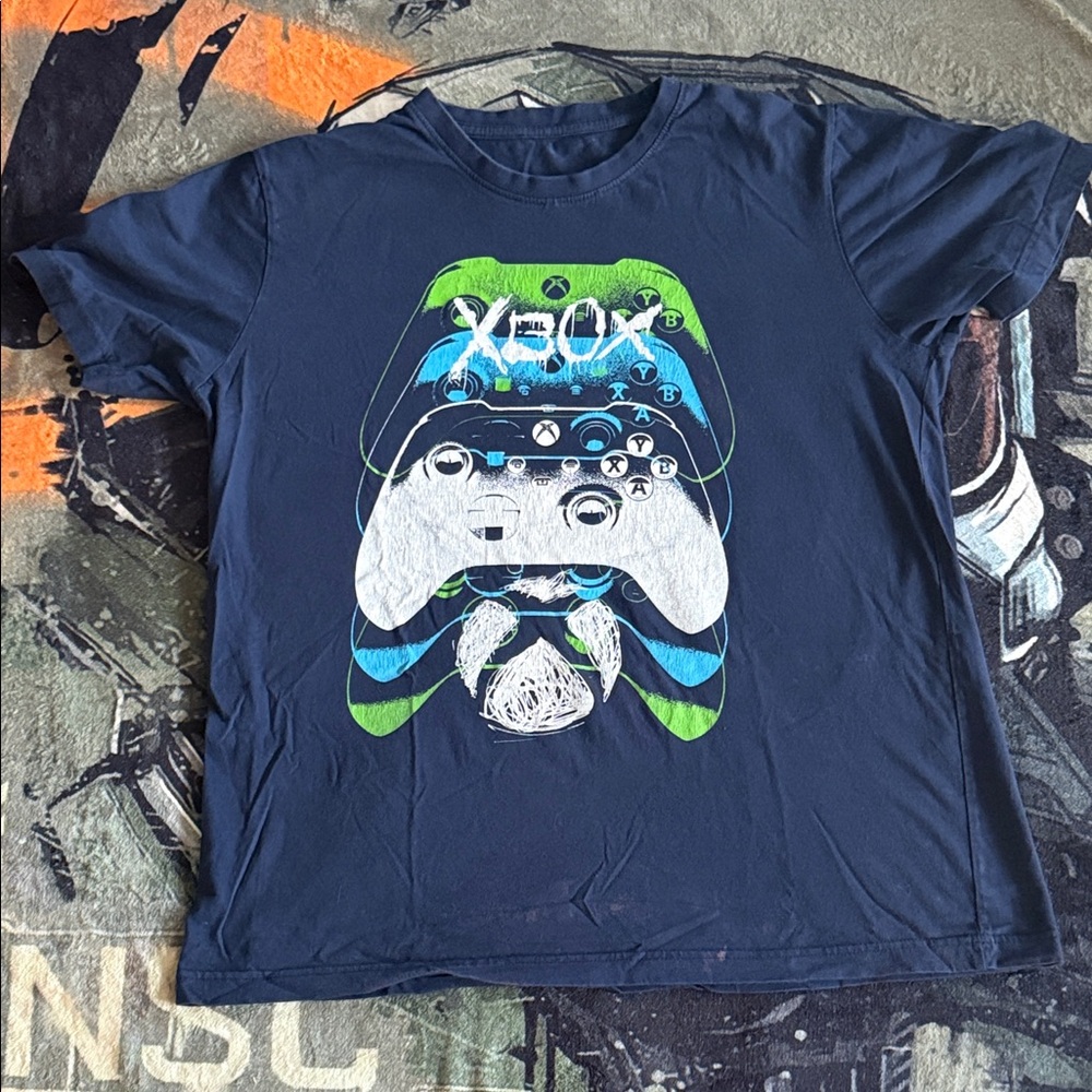 Xbox Graphic Tee - Navy Blue LARGE